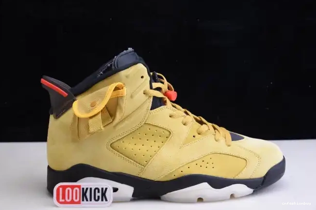 TRAVIS JORDAN 6 YELLOW CN1084-300 AIR SCOTT X 0706